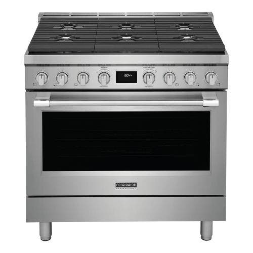 Frigidaire Professional 36&quot; FRONT CONTROL DUAL FUEL FREESTANDING RANGE CO-PCFD3670AF