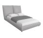 LINDSAY QUEEN UPHOLSTERED BED - DOVE GREY