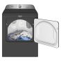 Maytag Pet Pro Top Load Electric Dryer - 7.0 cu. ft. YMED6500MBK - door open