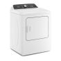 Whirlpool 7.0 CU FT ELECTRIC DRYER WITH WRINKLE SHIELD YWED5050LW - oblique view