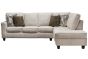 SWANTON 2 PIECE SECTIONAL W/ RAF CHAISE