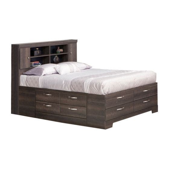 SONOMA QUEEN STORAGE 5PC BED