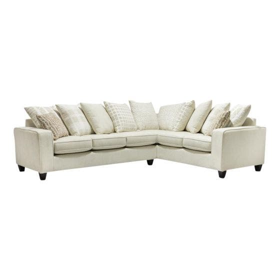 ADDIE 2 PIECE SECTIONAL W/RAF LOVESEAT