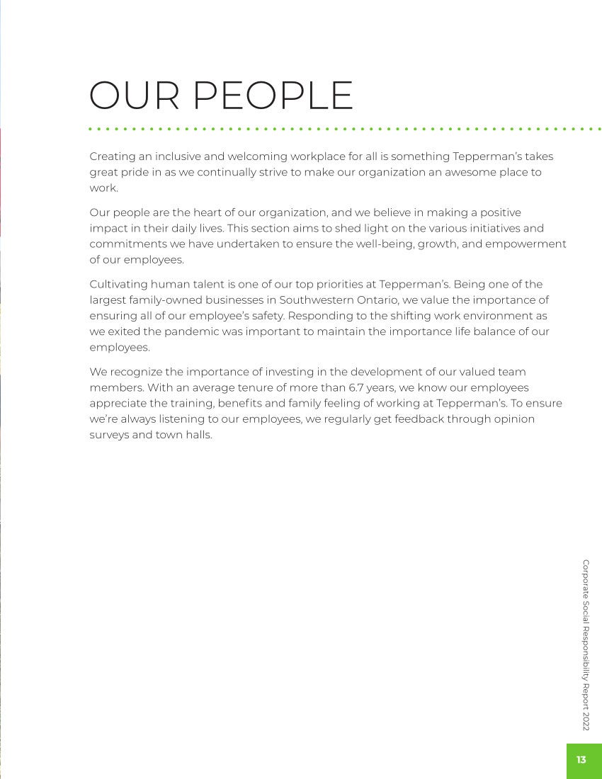 Page 13 Sustainability