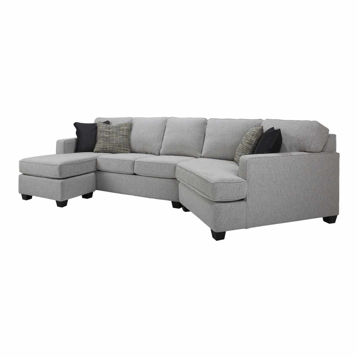 ANDREWS II BLUE 2 PC SECTIONAL W/RAF CUDDLER | Tepperman's, image size:1200x1200