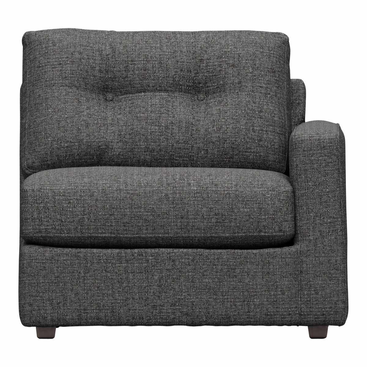 Drew & Jonathan Home Mod One Right-Arm Chair - Grey