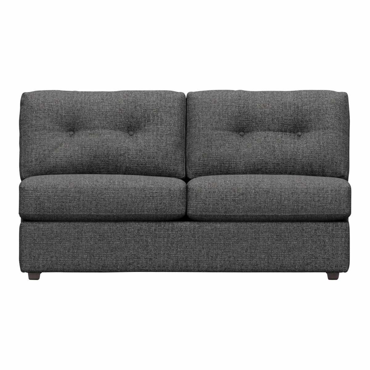 Drew & Jonathan Home Mod One Armless Full-Size Sofabed with Innerspring Mattress - Grey
