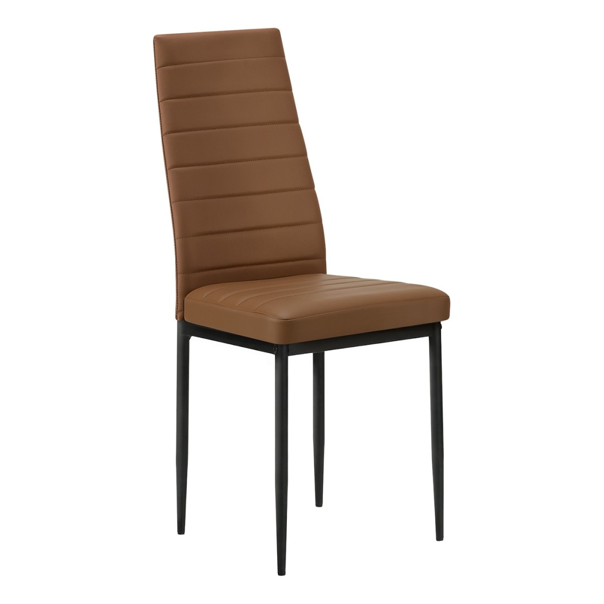 Allaire Upholstered Dining Chair - Cognac