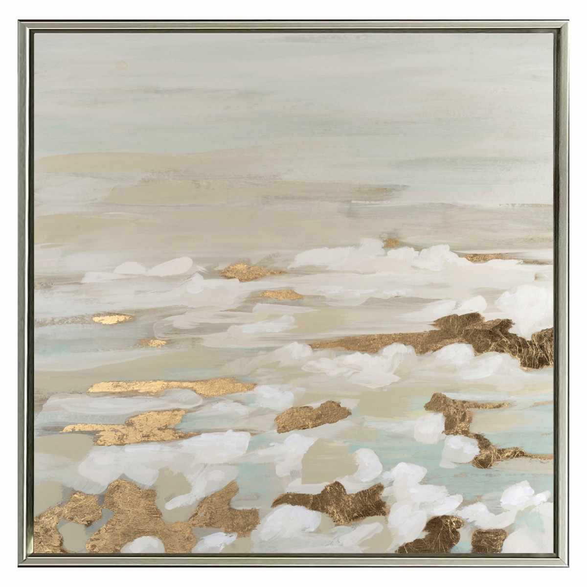 Gilded Surf I Wall Art - 24 x 24